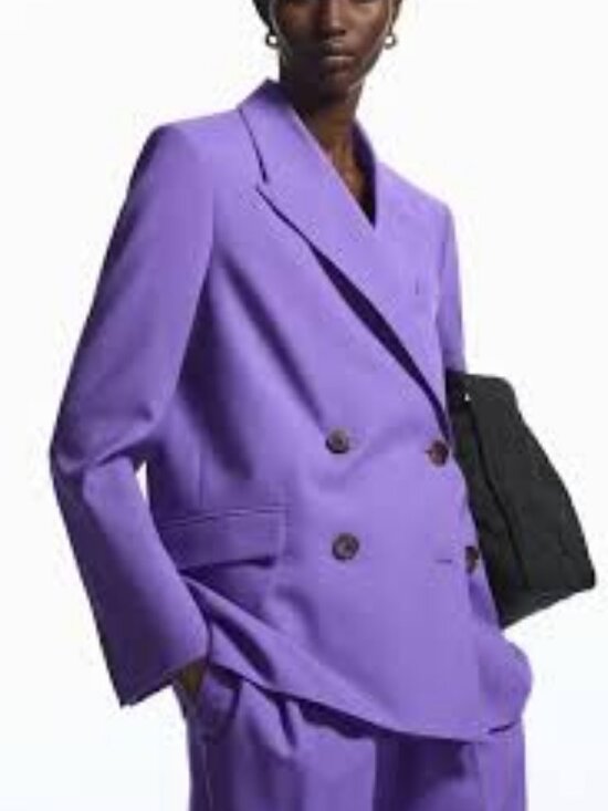 COS Jackets & Blazers - 23 - NWOT COS REGULAR FIT DOUBLE BREASTED BLAZER